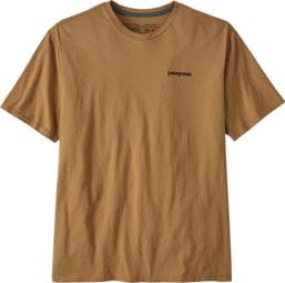 T-Shirt Patagonia P-6 Mission Organic Marron