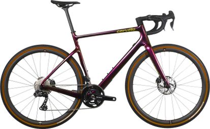 Prodotto rigenerato - Gravel Bike Cervélo Áspero Shimano GRX 815 Di2 11V 700 mm Violet Sunset 2022