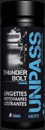 UNPASS THUNDERBOLT PECHE 35 lingettes spécial 2 roues