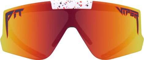 Paire de Lunettes Pit Viper The Heater Blanc/Orange