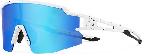ROCKBROS Lunettes Vélo Enfant Polarisées UV400 Blanc Rose