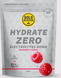 GoldNutrition Hydrate Zero H0 energiedrank, framboos, 200 g