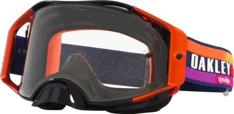 Oakley Airbrake MX x Troy Lee Designs Navy Sunrise / Clear / Ref: OO7046-G5