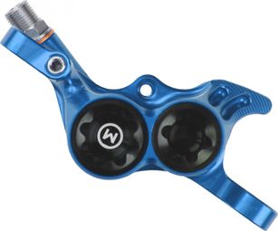 Hope RX4 Front Caliper + Post Mount Mineral Oil Blue HBSPC77B