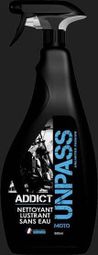 UNPASS ADDICT sans eau 500ml + Microfibre spécial 2 roues