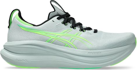 Chaussures Running Asics Gel-Nimbus 28 Gris/Vert Homme