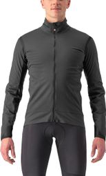 Chaqueta de manga larga Castelli Alpha Ultimate Gris Oscuro/Negro