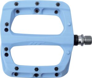 Paire de Pédales Nylon HT Components PA03A Bleu Ciel