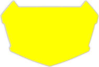 Stickers Insight Pour Fond de Plaque 3D Vision 2 Pro Jaune