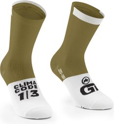 Assos GT C2 Khaki Unisex Socken