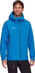 Veste Imperméable Mammut Crater IV Hs Hooded Bleu