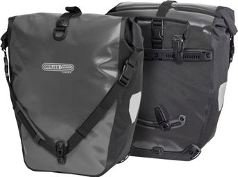 Ortlieb Back-Roller Classic Quick-Lock2.1 Paar Fahrradtasche 40 L Asphalt Grau Schwarz