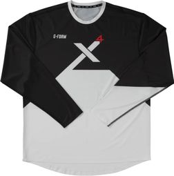 G-Form Pro-X4 Langarm Trikot Schwarz/Weiß