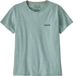 Patagonia P-6 Logo Responsibili-Tee Blue Women's T-Shirt