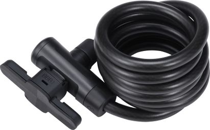 BBB KeyGuard Kabel 12 x 1800 mm (mit Halterung) Schwarz