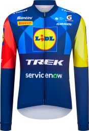 Santini Team Lidl-Trek 2026 Unisex shirt met lange mouwen