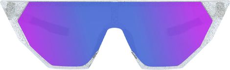 Paire de Lunettes Pit Viper The Quartz Showroom Pailletté Argent/Rose