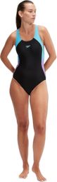 Costume da bagno Colourblock Splice Muscleb Eco Nero / Blu
