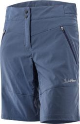 Short cycliste Loeffler W Short de vélo EVO-E CSL Vintigo femme-Bleu