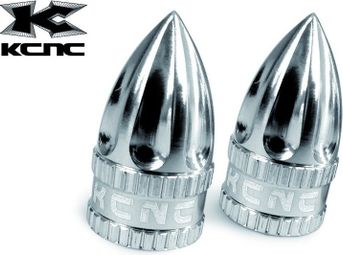 Bouchons de valve KCNC - Argent