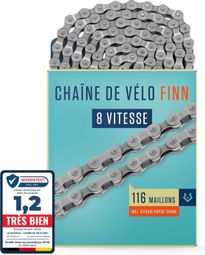 Alphatrail Chaîne Vélo 5-8V – 116 maillons  compatible Shimano/SRAM