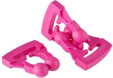 Pack 2 Attaches rapides Clip'on® rose - Clip'on®