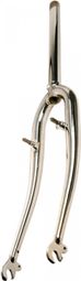 FOURCHE VTT 26  AHEAD-SET 1 1/8 ACIER CHROMEE V-BRAKE A TASSEAUX