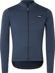 GripGrab Gravelin Merinotech Thermal Blue Long Sleeve Jersey