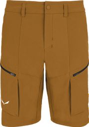 Pantaloncini Salewa Puez Cargo Brown