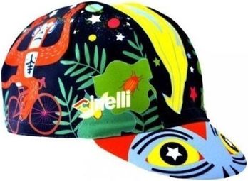 Casquette Cinelli JUNGLE ZEN noir/orange