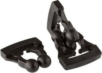 Pack 2 Attaches rapides Clip'on® noir - Clip'on®