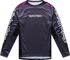Maillot Manches Longues Troy Lee Designs Stage Noir/Violet