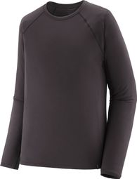 Maglia intima Patagonia Capilene Midweight Crew nera da uomo