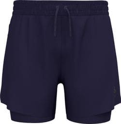 Odlo Zeroweight 5'' Dunkelblau 2-in-1 Shorts