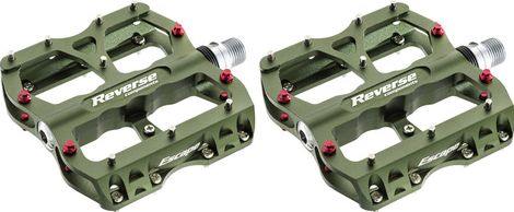 Reverse Escape Pedals Green Olive