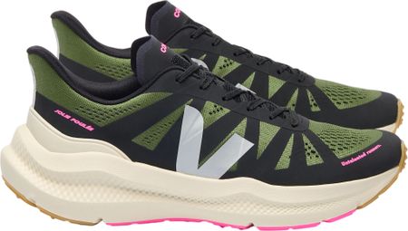 Chaussures Running Veja Condor 3 Advanced x Jolie Foulée Militar Noir/Kaki/Rose Femme