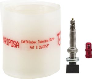 Kit Tubeless Effetto Mariposa Caffélatex Strip 26/27.5'' Plus/Fat