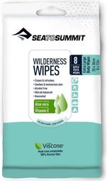 Lingettes lavantes Sea to Summit Wilderness Wipes Taille L (lot de 8)