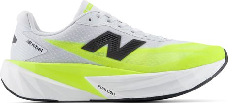 New Balance FuelCell Rebel v5 Running Shoes, Yellow/Gray, Men's