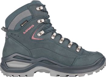 Chaussures de Randonnée Femme Lowa Renegade Evo Gore-Tex Mid Bleu