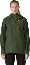 Chaqueta impermeable Patagonia Triolet Verde para mujer