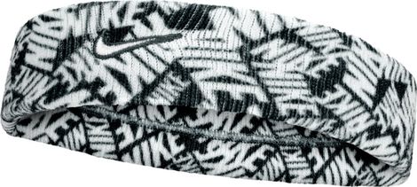 Sponge headband Nike Swoosh Classic Printed Black/White
