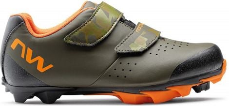 Northwave Origin Junior Green Orange MTB Shoes