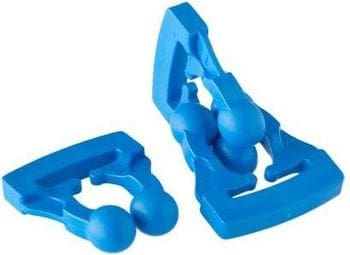 Pack 2 Attaches rapides Clip'on® bleu - Clip'on®