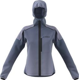 Chaqueta impermeable para mujer Terrex Agravic Windweave