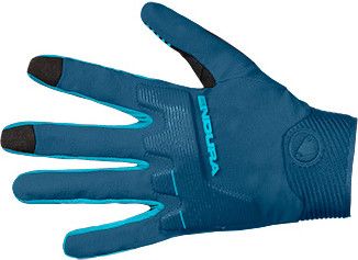 Gants Longs Endura MT500 D3O Myrtille Bleu