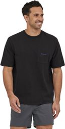 Patagonia Boardshort Logo Pocket T-Shirt Schwarz