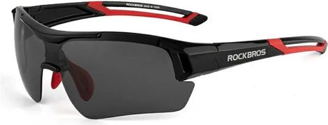 Lunettes de Cyclisme Polarisées Sports VTT - noir