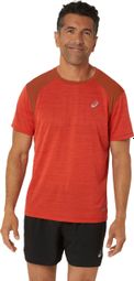 Maillot manches courtes Asics Road Rouge Homme