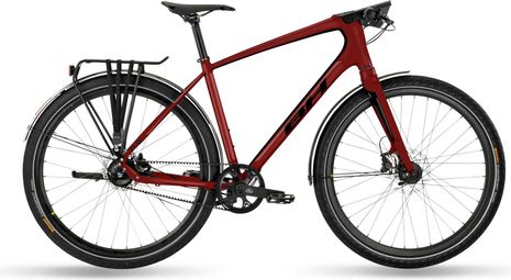 BH Oxford Pro Bicicleta estática Shimano Alfine 11S 700mm Roja